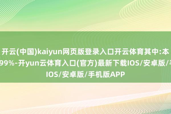 开云(中国)kaiyun网页版登录入口开云体育其中:本色体验23.99%-开yun云体育入口(官方)最新下载IOS/安卓版/手机版APP
